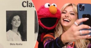 Bebe Rexha ndan me fansat një imazh të rrallë – fotografinë e panos nga shkolla e mesme