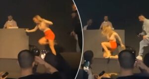 Xhensila Myrtezaj rrëzohet në skenë: Uroj të mos e keni kapur këtë xhensila-myrtezaj-rrezohet-ne-skene:-uroj-te-mos-e-keni-kapur-kete