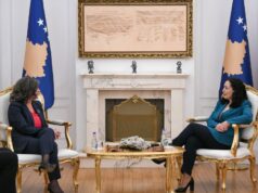 Presidentja Vjosa Osmani pret në takim lamtumirës drejtoreshën e UNICEF-it, Nona Zicherman presidentja-vjosa-osmani-pret-ne-takim-lamtumires-drejtoreshen-e-unicef-it,-nona-zicherman