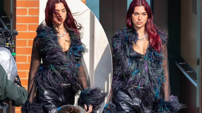 dua-lipa-rrethohet-nga-fansat,-teksa-xhiron-nje-reklame-ne-kent