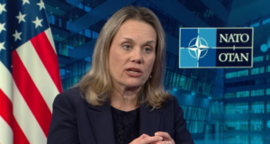 Ambasadorja e SHBA-ve në NATO, thirrje vendeve të Ballkanit Perëndimor të rrisin shpenzimet e mbrojtjes ambasadorja-e-shba-ve-ne-nato,-thirrje-vendeve-te-ballkanit-perendimor-te-rrisin-shpenzimet-e-mbrojtjes