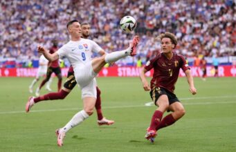 Sllovakia shastis Belgjikën në pjesën e parë, e mbyll në avantazh sllovakia-shastis-belgjiken-ne-pjesen-e-pare,-e-mbyll-ne-avantazh