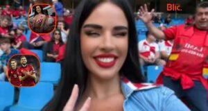 Shqiptari ia prish fotografinë tifozes së zjarrtë kroate shqiptari-ia-prish-fotografine-tifozes-se-zjarrte-kroate