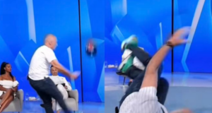 Ilir Meta rrëzohet live në studio pasi u mburr se mund të luante gjatë me top ilir-meta-rrezohet-live-ne-studio-pasi-u-mburr-se-mund-te-luante-gjate-me-top