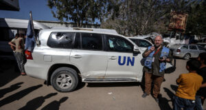 OKB: Automjeti ynë humanitar u godit nga Izraeli në Gaza okb:-automjeti-yne-humanitar-u-godit-nga-izraeli-ne-gaza