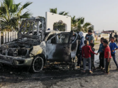 Katër të vrarë në sulmin izraelit në autokolonën e spitalit në Gaza, thotë grupi i ndihmës kater-te-vrare-ne-sulmin-izraelit-ne-autokolonen-e-spitalit-ne-gaza,-thote-grupi-i-ndihmes