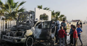 Katër të vrarë në sulmin izraelit në autokolonën e spitalit në Gaza, thotë grupi i ndihmës kater-te-vrare-ne-sulmin-izraelit-ne-autokolonen-e-spitalit-ne-gaza,-thote-grupi-i-ndihmes