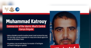 IDF eliminon komandantin e brigadës qendrore të Xhihadit Islamik idf-eliminon-komandantin-e-brigades-qendrore-te-xhihadit-islamik