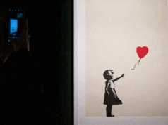 Dy burra akuzohen për vjedhjen e veprave të Banksy nga galeria e Londrës dy-burra-akuzohen-per-vjedhjen-e-veprave-te-banksy-nga-galeria-e-londres